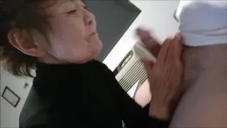 Cock Sucking Granny Is Addicted to Cum